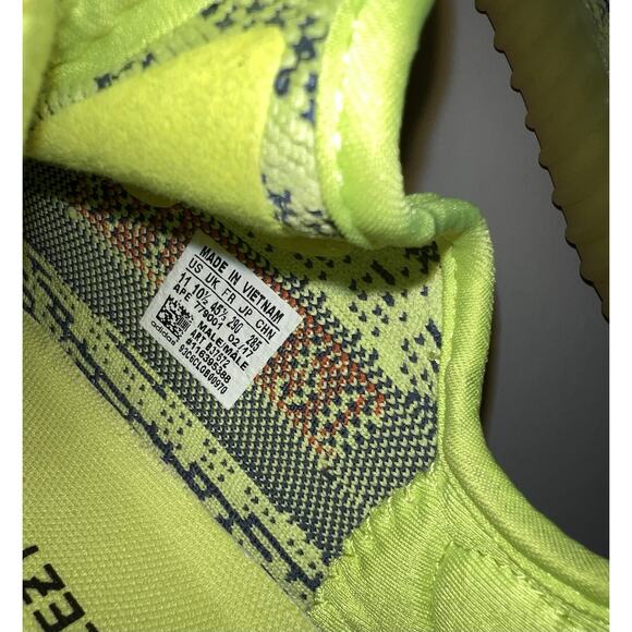 Adidas Yeezy Boost 350 V2 Low Semi Frozen Yellow Knit Men’s 11 Sneakers Shoes main image 4